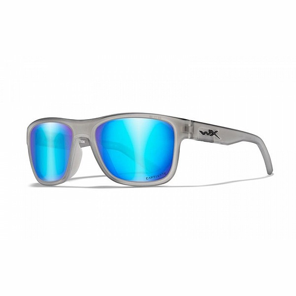 WileyX OVATION Captivate Polarized Blue Mirror Smoke Grey Matte Slate Framecolor Captivate Polarized Blue Mirror Smoke Grey - MPN: AC6OVN09 - EAN: 712316005784