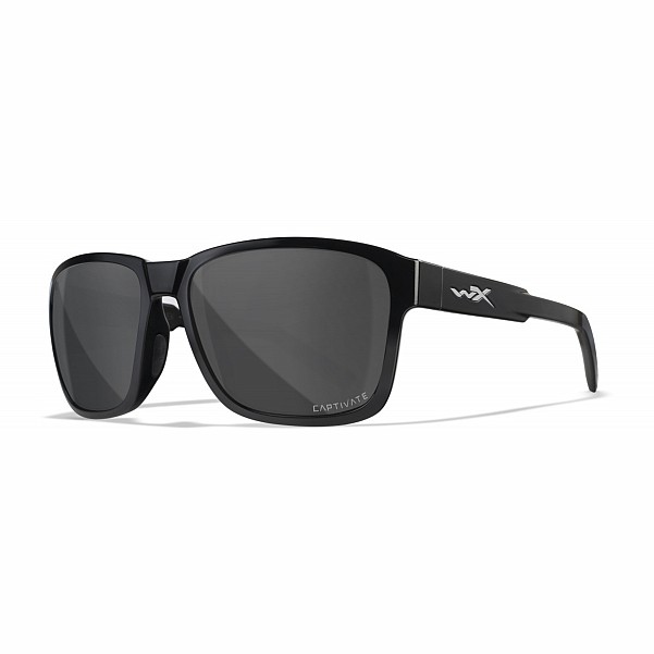 WileyX TREK Captivate Polarized Smoke Grey Gloss Black Framebarva Okouzlující Polarizované Šedé Dýmky - MPN: AC6TRK08 - EAN: 712316007320