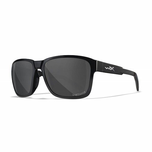 WileyX TREK Captivate Polarized Smoke Grey Gloss Black Framecolor Captivate Polarizado Gris Ahumado - MPN: AC6TRK08 - EAN: 712316007320