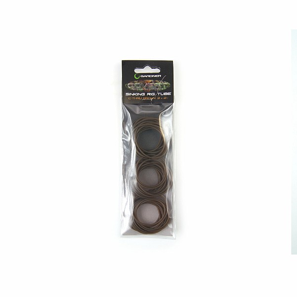 Gardner Covert C-Thru Sinking Rig Tube 3x 2mcolor C-Thru Brown (Brown) - MPN: SRTCB - EAN: 5060218455769