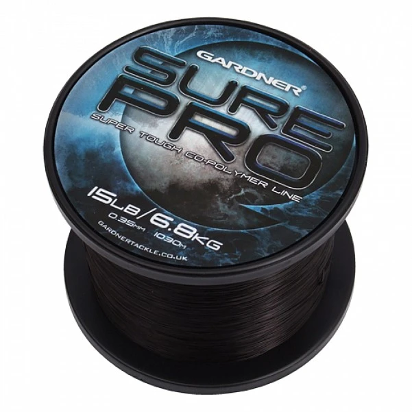 Gardner Sure Pro Black 15 lb (0,35mm)