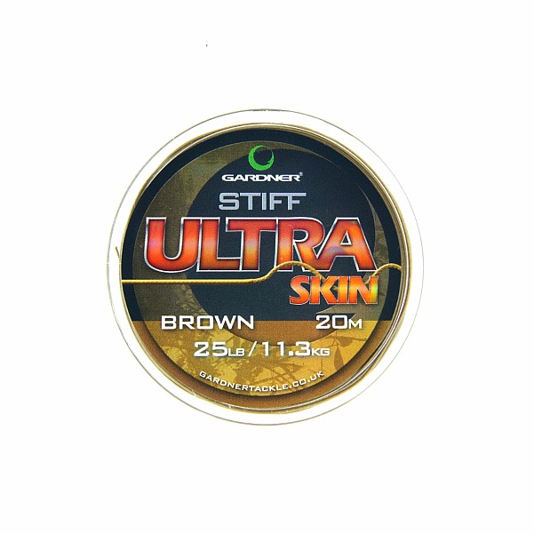 Gardner Stiff Ultra Skintamaño 25 lb / Marrón (marrón) - MPN: USS25B - EAN: 5060218458340