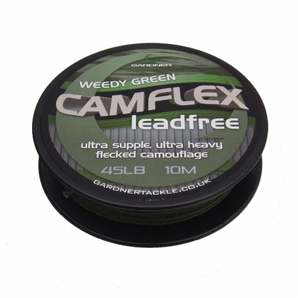 Gardner Camflex Leadfree 45lbrozmiar 45 lb / Weedy Green (roślinność) - MPN: CFL45G - EAN: 5060218456476