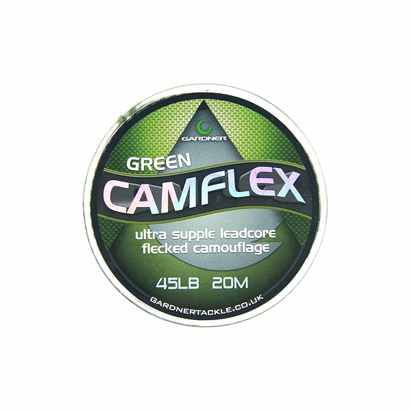 Gardner Camflex Leadcore 45lbméret 45 lb / Camo Zöld Pöttyös (zöld) - MPN: CF45G - EAN: 5060218455851