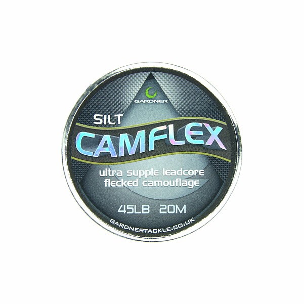 Gardner Camflex Leadcore 45lbdydis 45 svarų / Camo Silt Fleck (dumblas) - MPN: CF45S - EAN: 5060218455875