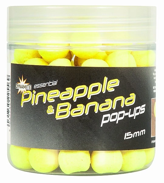 DynamiteBaits Fluro Pop-Ups - Pineapple & Banana 15 мм
