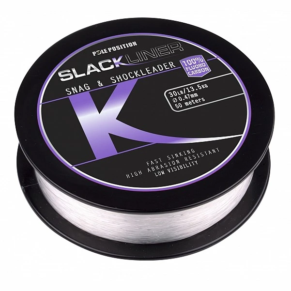 Strategy Pole Position Slackliner Fluorocarbon Shockleader 0,47mm / 30lb