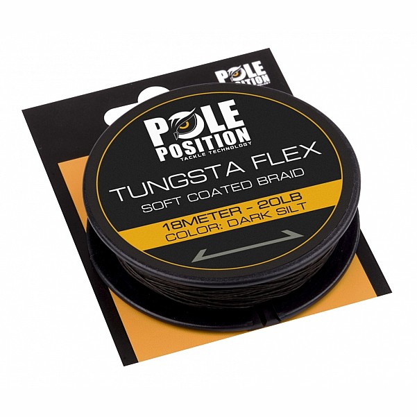 Strategy Pole Position Tungstaflex Soft Coated Braidмодель 20 фунтів / Темний іл (Dark Silt) - MPN: 5800-810 - EAN: 8716851404837