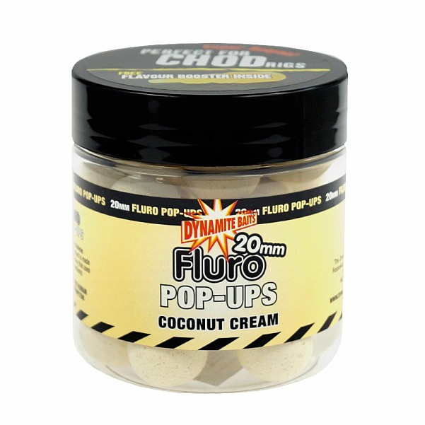 DynamiteBaits Coconut Cream Fluro Pop-Ups rozmiar 15 mm - MPN: ADY040576 - EAN: 5031745200955
