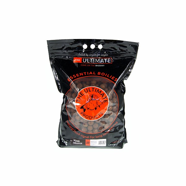 UltimateProducts Essential Boilies - Squid Orangesize 20mm / 5kg - EAN: 5903855434462