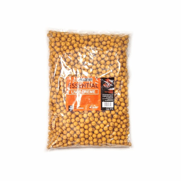 UltimateProducts Essential Boilies - Live Cremevelikost 20mm / 10kg - EAN: 5903855432352