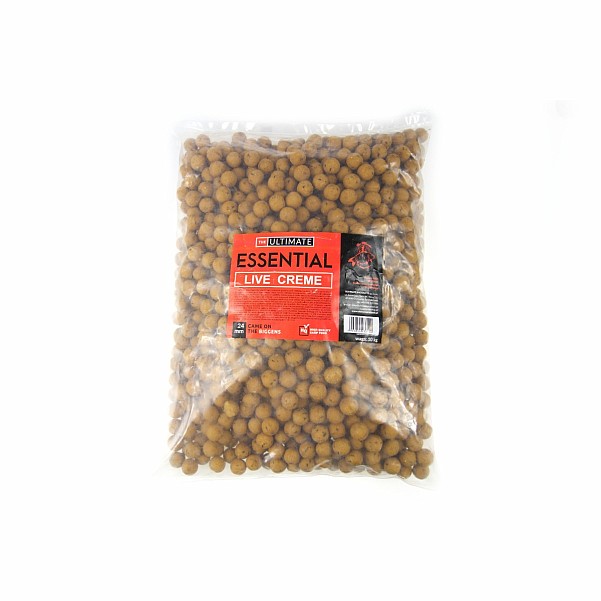 UltimateProducts Essential Boilies - Live Cremevelikost 24mm / 10kg - EAN: 5903855433120