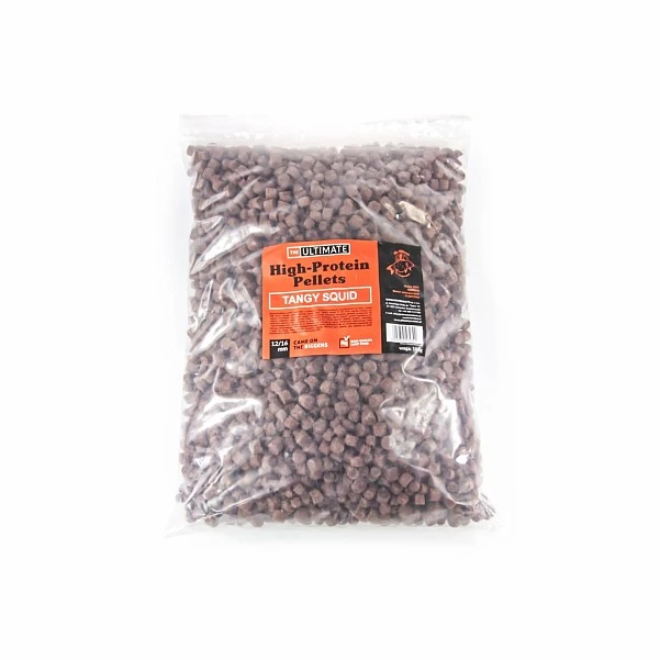 UltimateProducts High Protein Pellet - Tangy Squid mix 12/16mm / 10kg