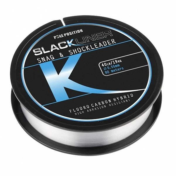 Strategy Pole Position Slackliner Snag and Shockleader FC Hybrid 0.55mm / 40lb