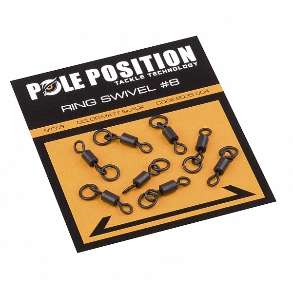 Strategy Pole Position Black Ring Swivel 8