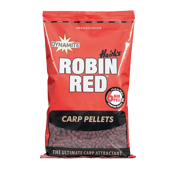Dynamite Baits Carp Pellets - Robin Red 6 mm