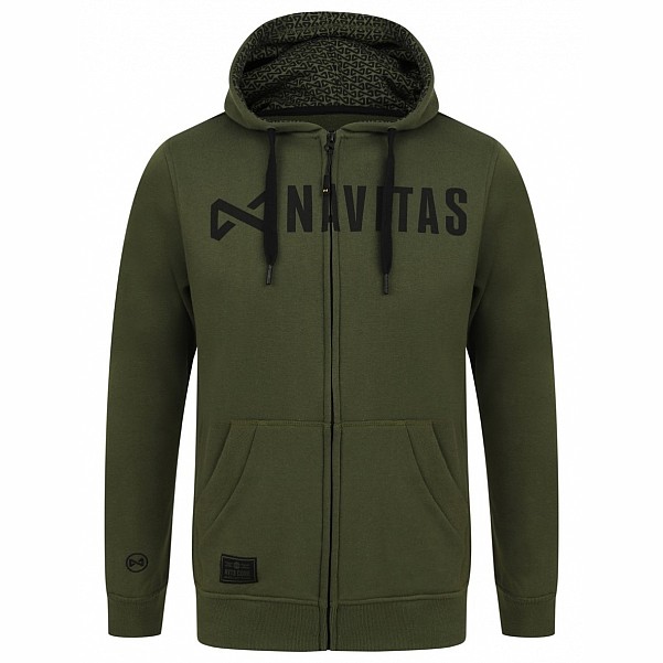 NAVITAS CORE Green Zip Hoody tamaño S - MPN: NTTH4626-S - EAN: 5060290968218