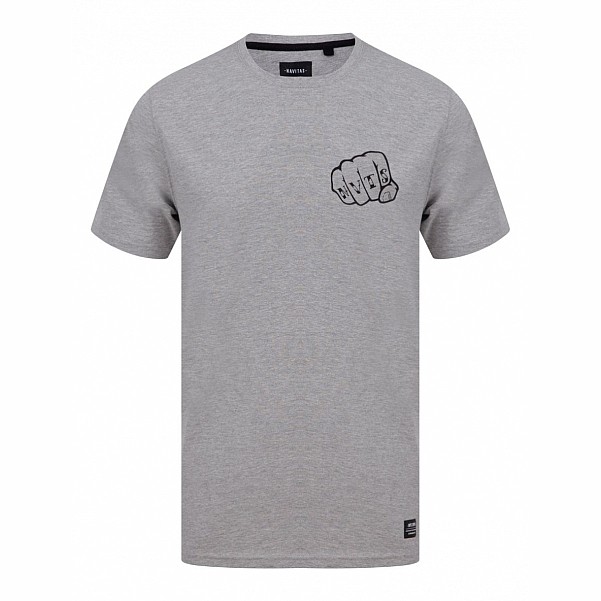 NAVITAS Knuckles Grey T-Shirtvelikost S - MPN: NTTT4831-S - EAN: 5060290969802