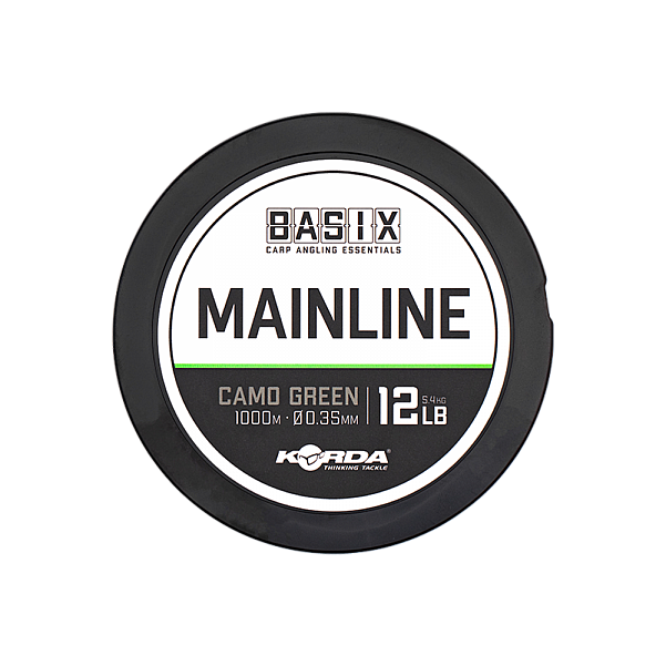 Korda Basix MainlineTyp 0,35mm(12lb) / 1000m - MPN: KBX044 - EAN: 5060660637157