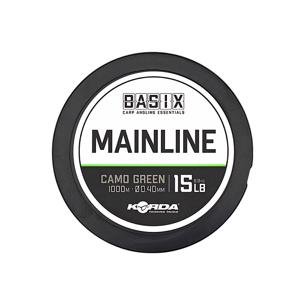 Korda Basix Mainlinetípus 0,40mm (15lb) / 1000m - MPN: KBX045 - EAN: 5060660637171