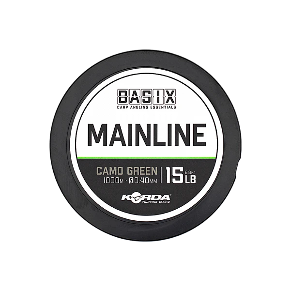 Korda Basix Mainline 0.40mm(15lb) / 1000m