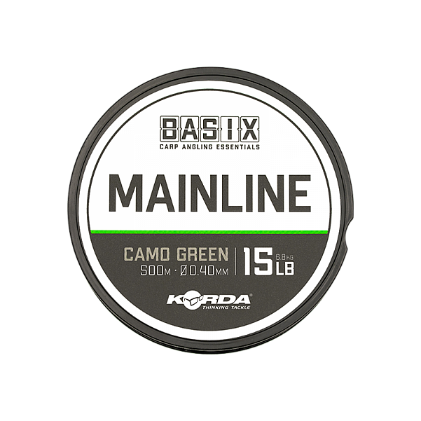 Korda Basix Mainlinerodzaj 0.40mm(15lb) / 500m - MPN: KBX009 - EAN: 5060660633647