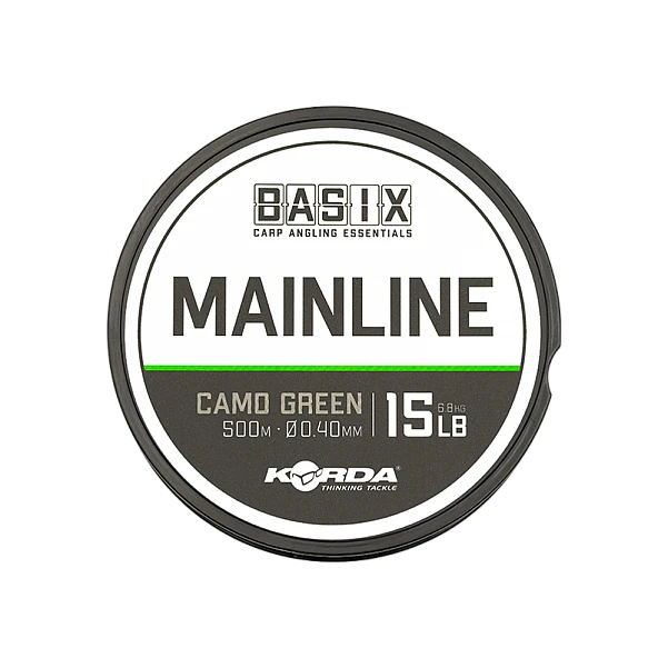 Korda Basix Mainline 0.40mm(15lb) / 500m