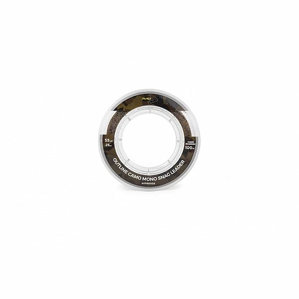 Avid Carp Outline Camo Mono Snagleader 0.60mm (55lb/25kg)
