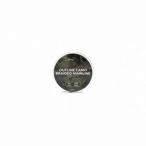 Avid Carp Outline Camo Braided MainlineLänge 300m / 30lb - MPN: A0560011 - EAN: 5056317703917