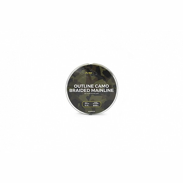 Avid Carp Outline Camo Braided Mainlinelength 600m / 30lb - MPN: A0560010 - EAN: 5056317703900