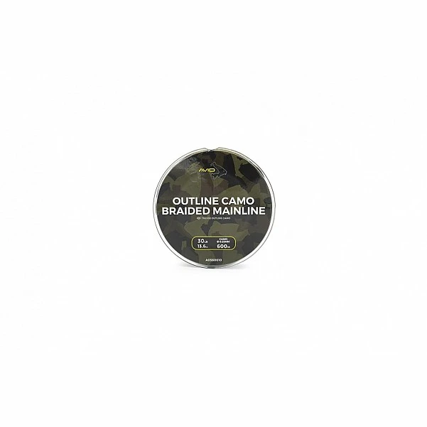 Avid Carp Outline Camo Braided Mainline 600m / 30lb