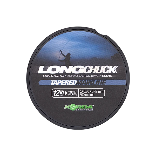 Korda LongChuck Tapered Mainline 12-30lb/0.30-0.47mm