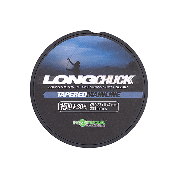 Korda LongChuck Tapered MainlineGröße 15-30lb/0.33-0.47mm - MPN: KDCM10 - EAN: 5060660638192