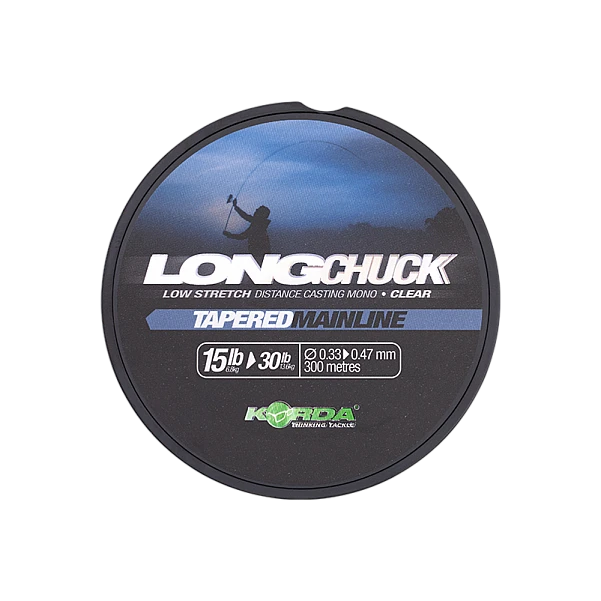 Korda LongChuck Tapered Mainline 15-30lb/0.33-0.47mm