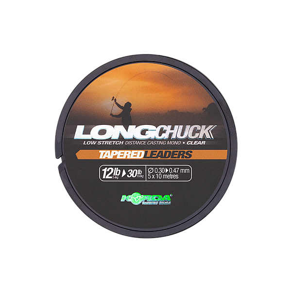 Korda LongChuck Tapered Leadersmisurare 12-30lb/0.30-0.47mm - MPN: KDCM06 - EAN: 5060660638116