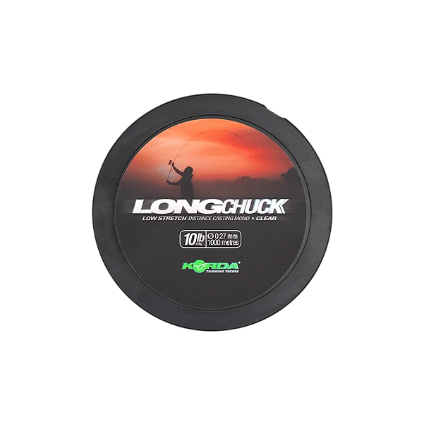 Korda LongChuck Clear 10lb/0.27mm 1000m