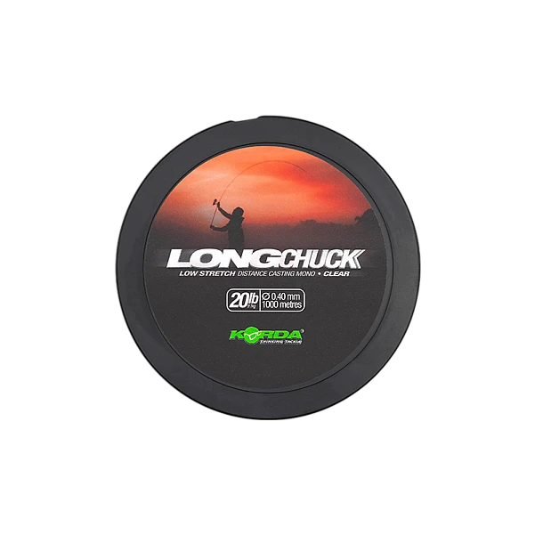 Korda LongChuck Clear 20lb/0.40mm 1000m