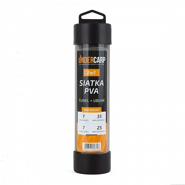UnderCarp - Siatka Pva 2w1 Tunel + Ubijak 25mm 7m+35mm 7m 25mm + 35mm / 7m