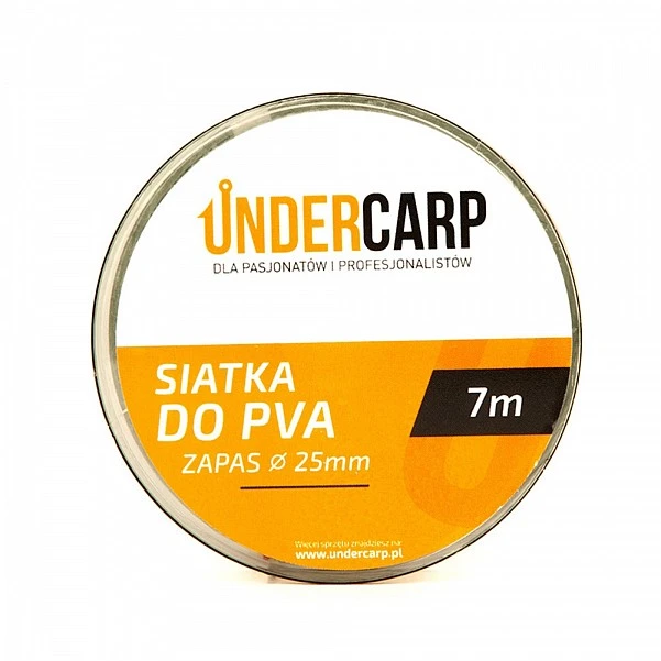 UnderCarp - Zapasowa Siatka PVA 25mm 7m 25mm / 7m