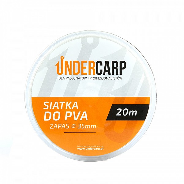 UnderCarp - Filet de Remplacement PVA 35mm 20mdiamètre 35mm / 20m - MPN: UC524 - EAN: 5902721606781