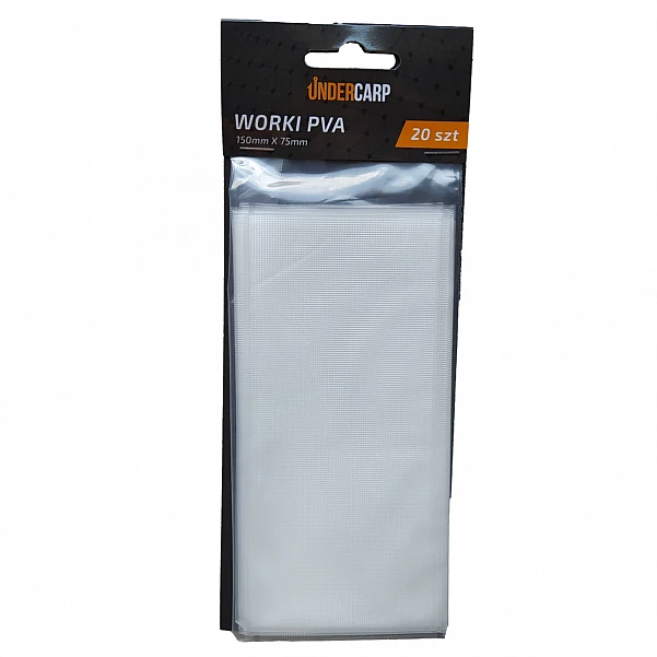 UnderCarp - Worki PVA 150mm x 75mm 20 szt. 150mm x 75mm