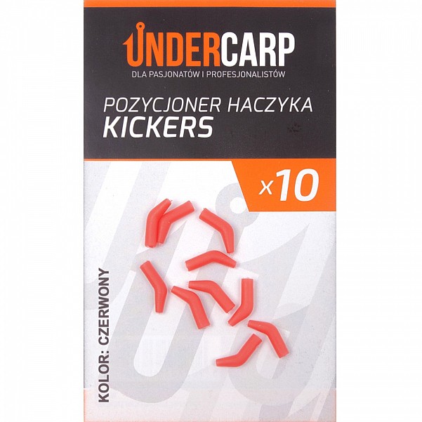 UnderCarp Kickers - Umístění Hákubarva červený - MPN: UC558 - EAN: 5902721606958