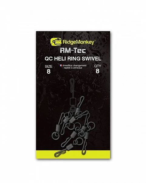 RidgeMonkey Connexion QC Heli Ring Swivel 8