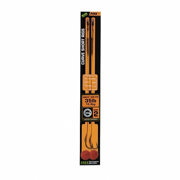 Fox Edges Curve Short Camotex Semi Stiff Ready Rigs 2 (35lb)
