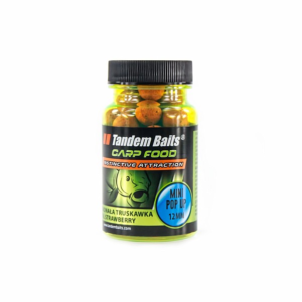 TandemBaits Carp Food Perfection Pop Up - Eccellente Fragolamisurare 12 mm / 30g - MPN: 12605 - EAN: 5907666688830