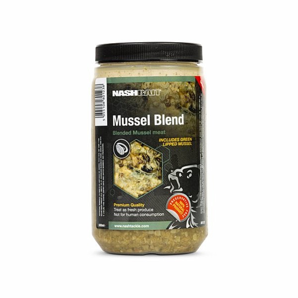 Nash Mussel Blend LiquidVerpackung 500ml - MPN: B0123 - EAN: 5055108801238