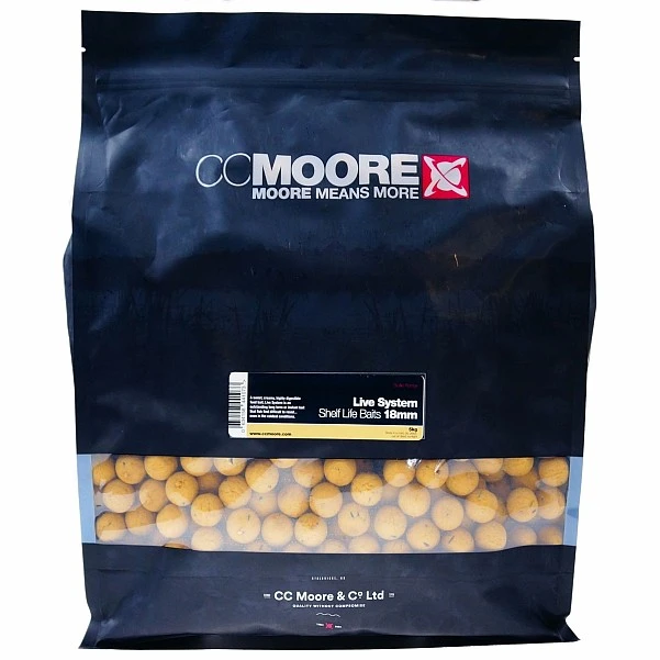 CcMoore ShelfLife Boilies - Live System - 5kg 18 мм / 5 кг