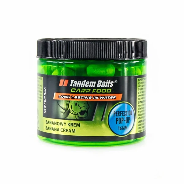TandemBaits Carp Food Perfection Pop Up  - Банановий Крем 16 мм / 70 г
