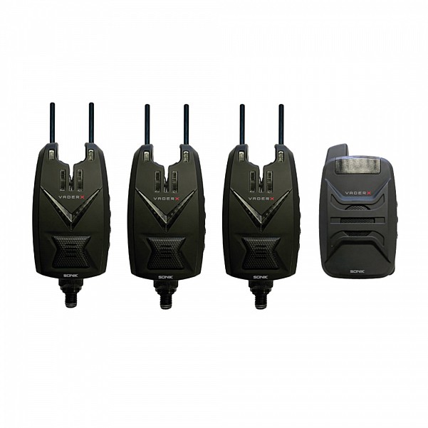 Sonik VaderX Bite Alarm Setcolocar 3+1 (R, G, B) - MPN: HC0064 - EAN: 5055279522505