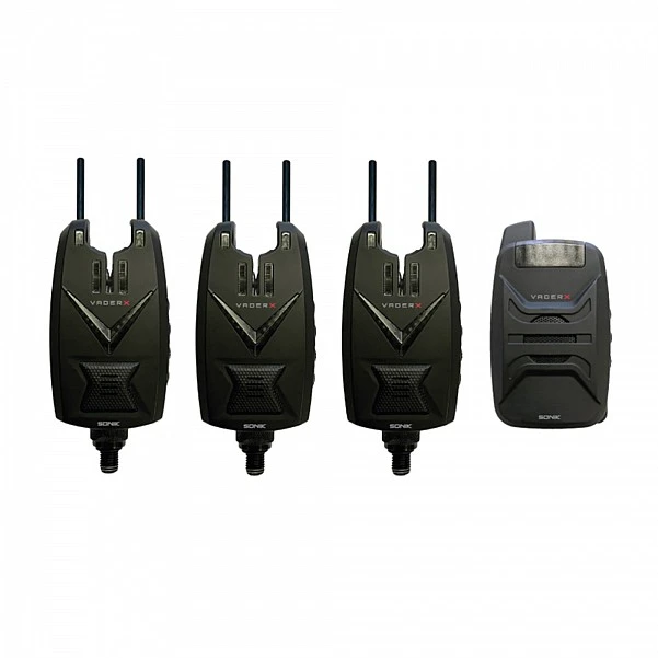 Sonik VaderX Bite Alarm Set 3+1 (R, G, B)